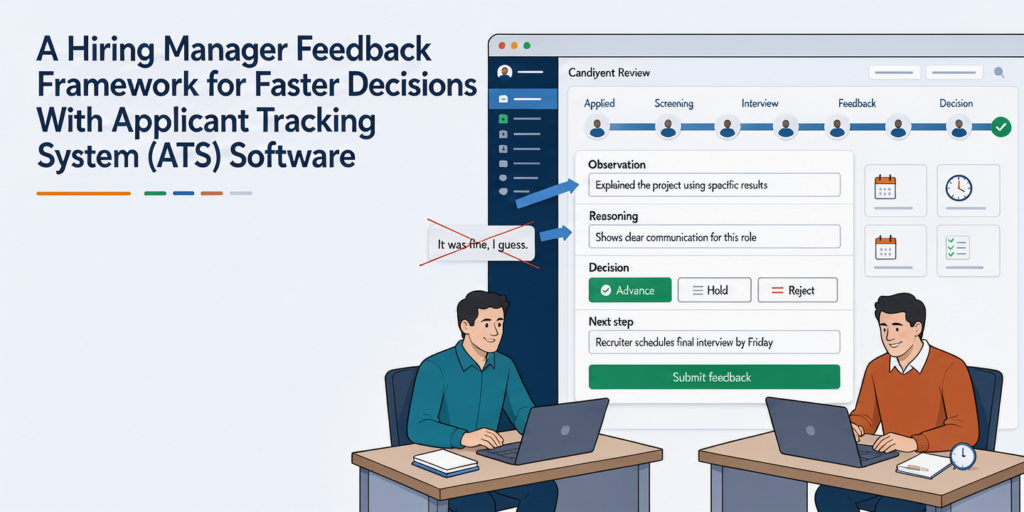 Hiring Manager Feedback Framework for Faster Decisions With Applicant Tracking System
